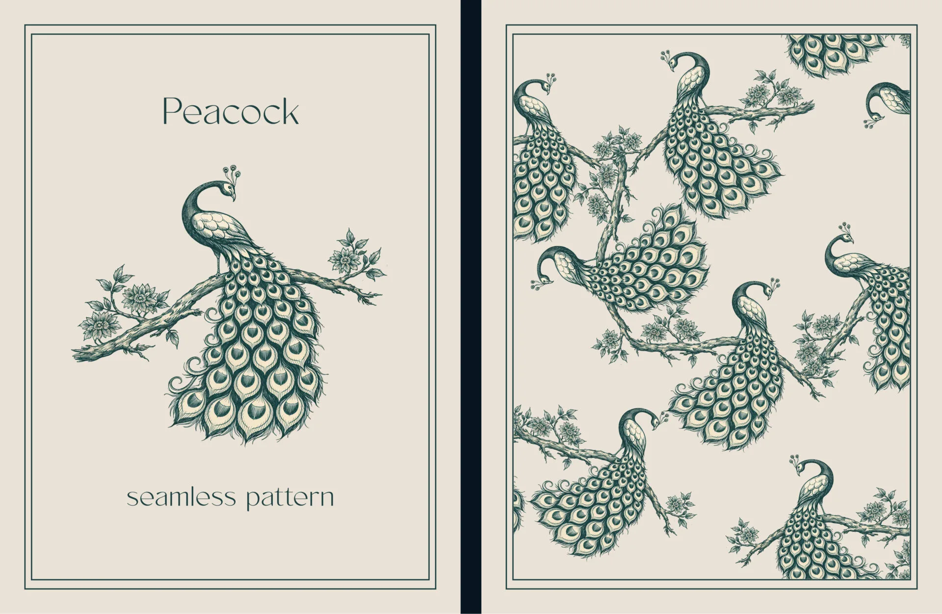 Ilustracija seamless patterna