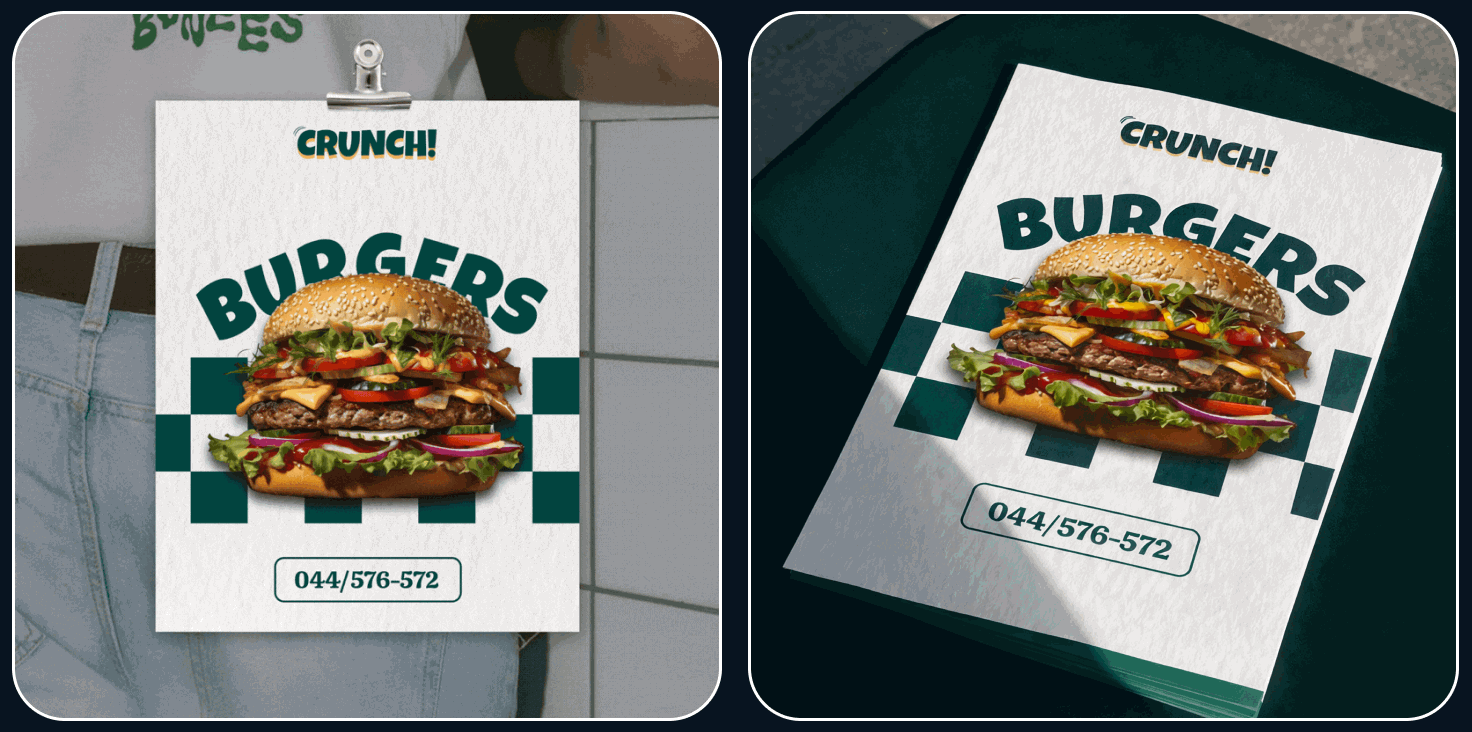 Fast food mockups 
